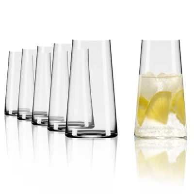 Afbeelding van Stölzle_Lausitz Set van 6 longdrinkglazen Power / cocktailglazen in elegant design ginnenglazen highball glazen