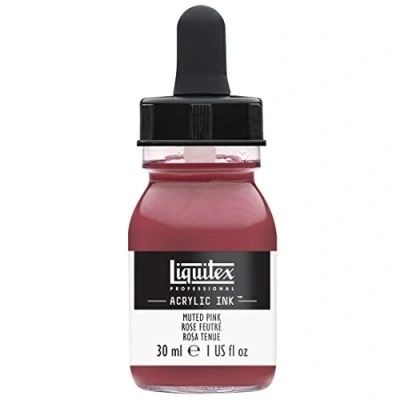 Image de Liquitex Professional Encre Acrylique Flacon Avec Pipette 30 ml Rose Feutré