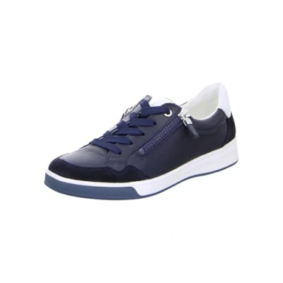 Afbeelding van Ara 1234423 Lage sneakersDames sneakers Kleur: Blauw Maat: 39