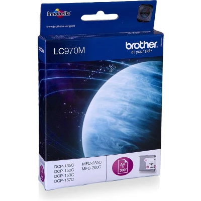 Afbeelding van Brother LC 970M Inktcartridge Magenta