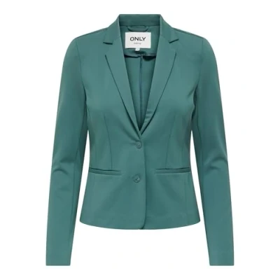 Image de ONLY Onlpoptrash Life TLR Noos Blazer pour femme, Sea Pin, L