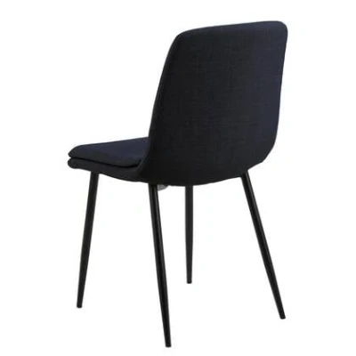 Afbeelding van Eetkamerstoel Becky Donkerblauw Basel Giga Living