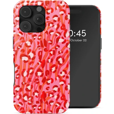 Afbeelding van Selencia Hoesje geschikt voor iPhone 16 Pro Max Vivid Backcover MagSafe Wild Spots Lipstick