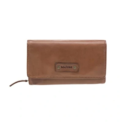 Afbeelding van Maitre Steinbach Dilara Portemonnee, Maat: One Size, Cognac