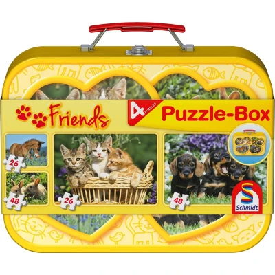 Afbeelding van Schmidt Dieren Puzzelkoffer