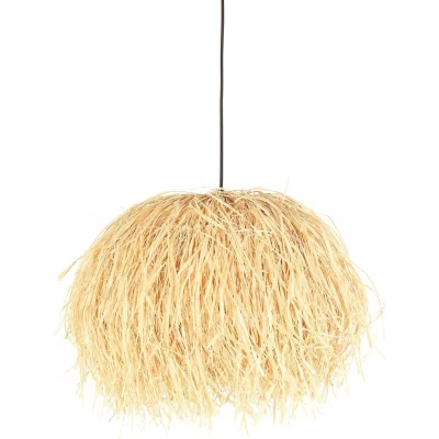 Afbeelding van Anne Lighting hanglamp Grass naturel gras 53 cm E27 fitting 3819BE
