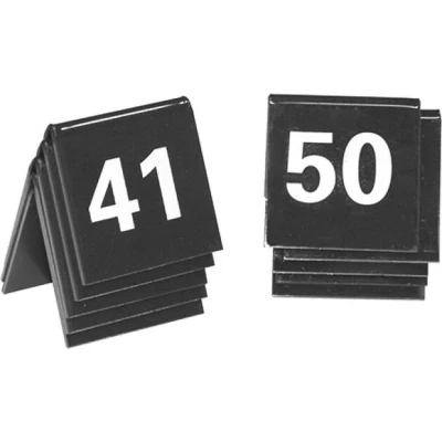 Afbeelding van tafelnummer set (41 50), 880114, HVS Select