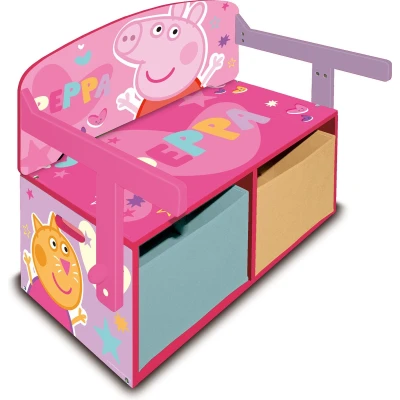 Afbeelding van Peppa Pig 3 in 1 speelgoedkist / bank bureau 8430957139867
