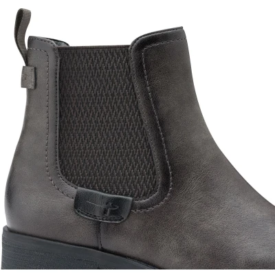 Afbeelding van Tamaris Chelsea Enkelkaarsjes, Dames, Maat: 42, Anthracite Schoenen
