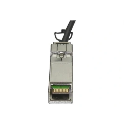 Image de StarTech.com Câble SFP+ à connexion directe de 5 m Conforme MSA Cordon 10G Twinax passif DAC d&#039;attache 10GBase verrouillé pour twinaxial SFF 8431/SFF 8432 noir