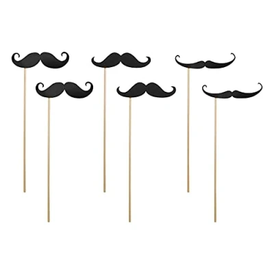 Image de Party Prop Moustache d&#039;appui( 6 pieces )