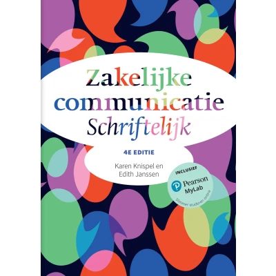 Afbeelding van Zakelijke communicatie Schriftelijk, 4e editie met MyLab NL toegangscode