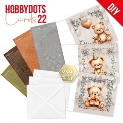 Afbeelding van Dot and Do Cards 22 Berries Beauties Teddy