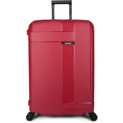 Afbeelding van Decent Transit Trolley 82 red Harde Koffer