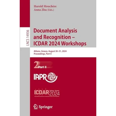 Afbeelding van Lecture Notes in Computer Science Document Analysis and Recognition ICDAR 2024 Workshops