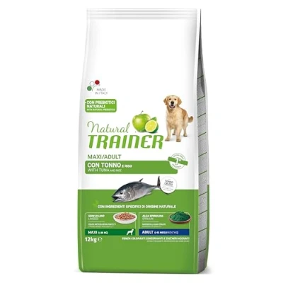 Afbeelding van 2x12kg Maxi Adult Vis &amp; Rijst Trainer Naturel droog hondenvoer