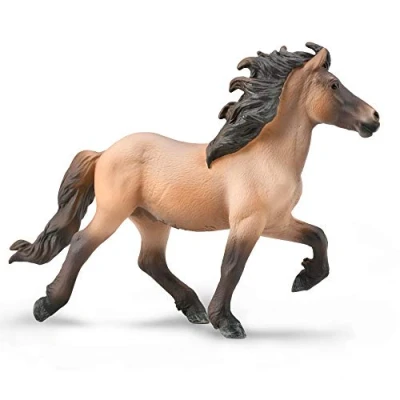 Afbeelding van Collecta Speelfiguur Paard Ijslander 14,5 Cm Abs Lichtbruin