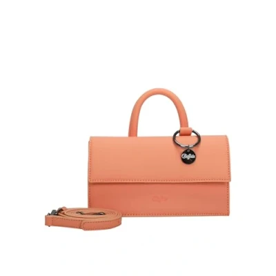 Afbeelding van BUFFALO Handtas Schoudertas Muse Clap01 Crossbody Bag Soft Orange Abrikoos