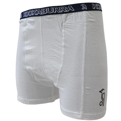 Afbeelding van Kookaburra Onderbroek Jock Short Katoen/lycra Wit Maat L