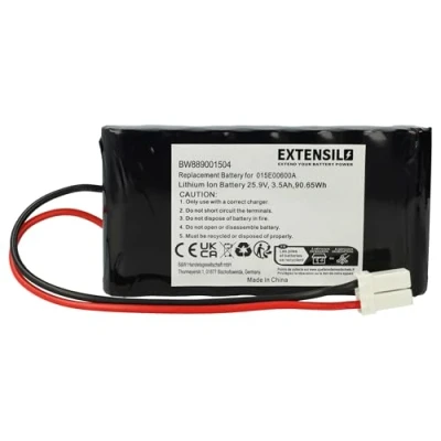 Afbeelding van vhbw Batterie de rechange pour Wiper 015E00600A, 3500 mAh, 25,9 V, Li Ion