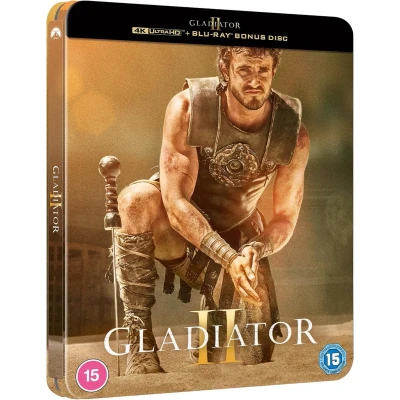 Afbeelding van Gladiator 2 Steelbook 4K Ultra HD Blu ray Bonus Disc Import