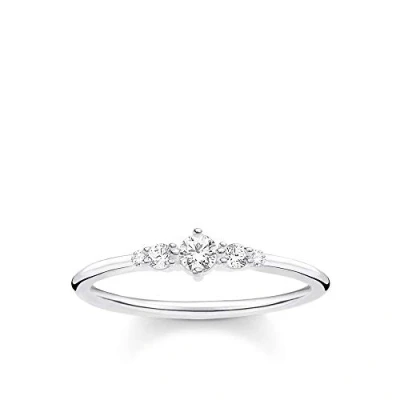 Afbeelding van Thomas Sabo TR2324 051 14 60 Ring Dames 925er Zilver ringmaat