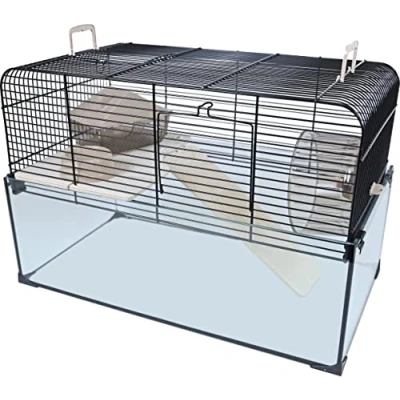 Afbeelding van Interzoo hamsterkooi Vision 51 zwart Gebr. de Boon