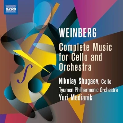 Afbeelding van Nikolay Shugaev, Tyumen Philharmonic Orchestra, Yuri Medianik Weinberg: Complete Music For Cello &amp; Orchestra (CD)