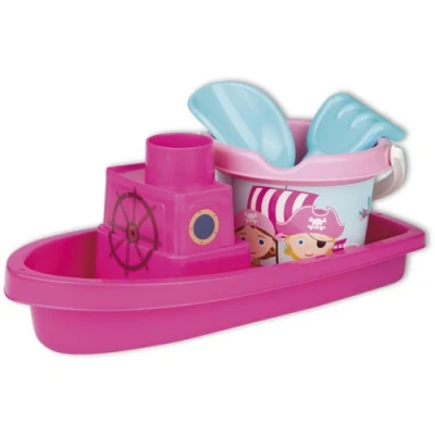 Afbeelding van Standset Piraten Boot Roze