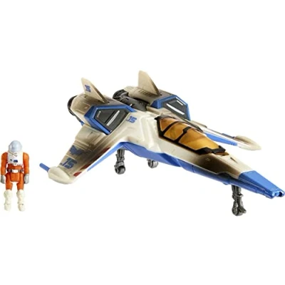 Afbeelding van Pixar Disney Buzz Lightyear XL 15 serie Hyperspeed (15,2 cm) en figuur (3,8 cm), met authentieke details, speelgoed voor kinderen, vanaf 4 jaar, HJG86