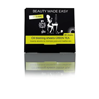 Afbeelding van Beauty Made Easy Oil Blotting Sheets Green Tea 80ST
