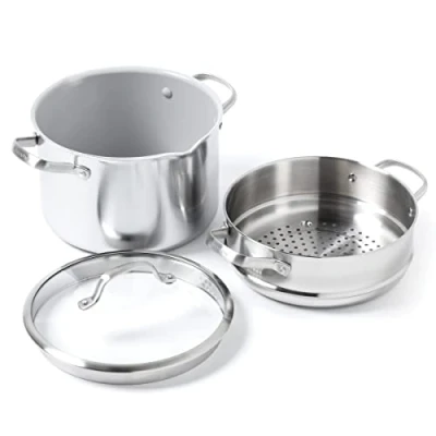 Afbeelding van GreenPan Venice Pro Evershine 3 delige multikookset 24cm PFAS vrij