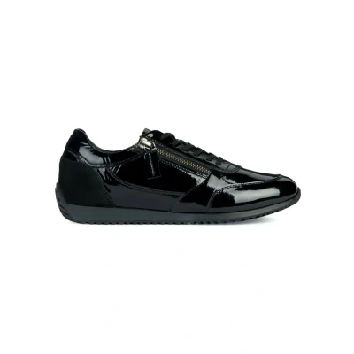 Afbeelding van Geox D Calithe Sneakers laag, Dames, Maat: 36, Black Leer