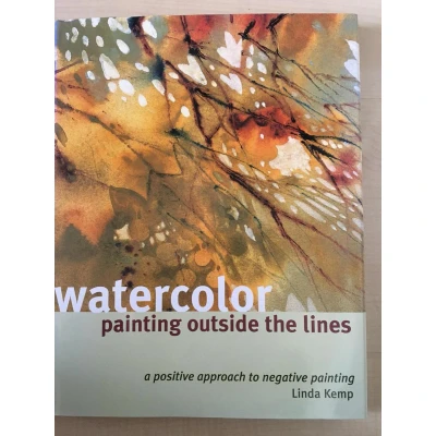 Afbeelding van Watercolor Painting Outside the Lines