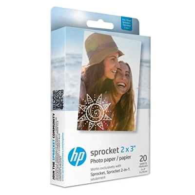 Afbeelding van HP Sprocket ZINK Fotopapier 20 Pack