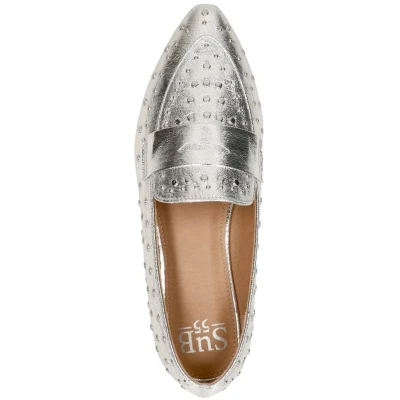 Afbeelding van Sub55 Mocassin Zilverkleur Maat 40