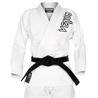 Afbeelding van Venum Men&#039;s Contender 2.0 Kimono, Jiu Jitsu Br Silien, Wit, A1,5 EU