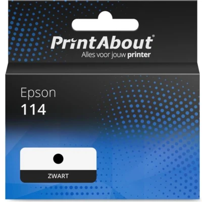 Afbeelding van Huismerk Epson 114 (C13T07A140) Inktcartridge Zwart