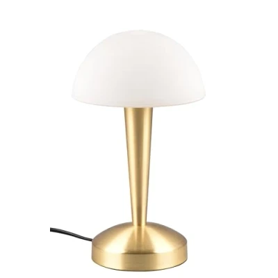 Afbeelding van Reality Tafellamp Canaria Messing incl. 1x Standaard gloeilamp,E14, 4,9W,3000K,470 Lm