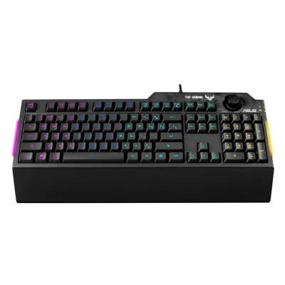 Afbeelding van ASUS TUF Gaming K1 Toetsenbord QWERTY Zwart RGB