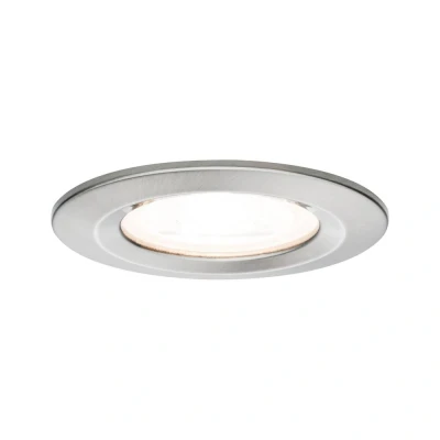 Afbeelding van Paulmann Nova Inbouwlamp voor badkamer LED GU10 6.5 W IP44 IJzer (geborsteld)
