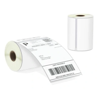 Afbeelding van BETCKEY 2 rollen S0904980 zelfklevende etiketten, compatibel met DYMO, 104 mm x 159 mm, 440 extra grote transportetiketten voor DYMO LabelWriter 4XL