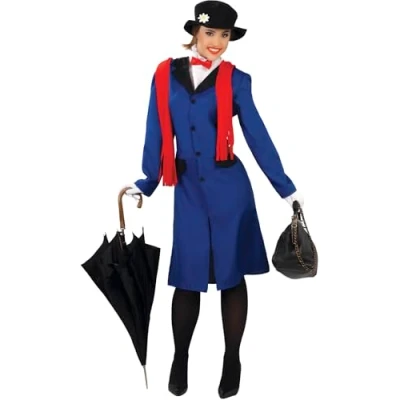 Afbeelding van Fiestas Guirca Verkleedjurk English Lady Polyester Blauw Mt L