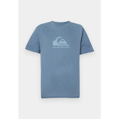 Afbeelding van Quiksilver LOGO Unisex Tshirt print, Maat: Large, China blue