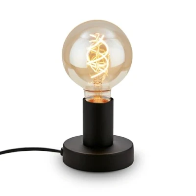 Afbeelding van BRILONER TEEPU Tafellamp 10 W IP20 zwart metaal excl.