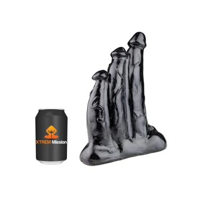 Afbeelding van Dildo Triple Mission Zwart