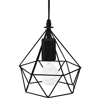 Afbeelding van Atmosphera D19 H22 Hanglamp, metaal, zwart