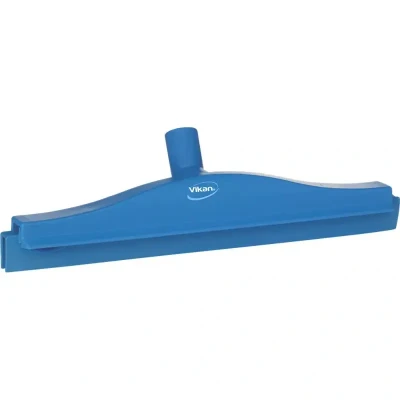 Afbeelding van Vikan Vloertrekkers Met Flexibele Nek Full Colour Hygiëne Vloertrekker Polypropyleen En Tpe Rubber 40cm Breed Blauw