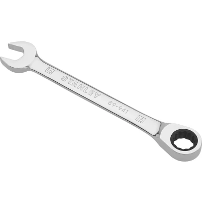 Afbeelding van Steekringsleutel met ratelring 16 mm Stanley 4 89 941