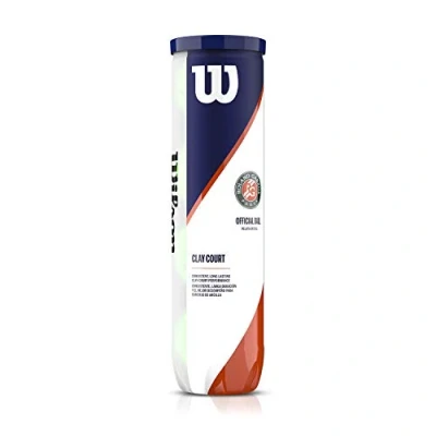 Afbeelding van Wilson Roland Garros Clay Bipack Tennisballen Geel 2 x 4 Balls